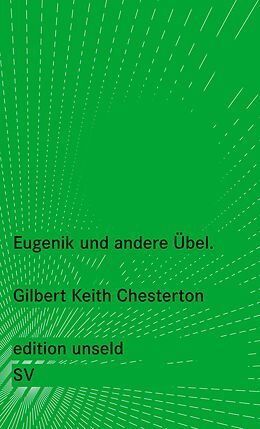 Kartonierter Einband Eugenik und andere Übel von Gilbert Keith Chesterton