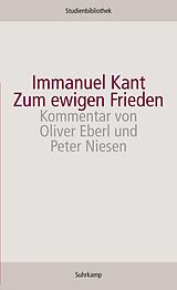 Kartonierter Einband Zum ewigen Frieden von Immanuel Kant