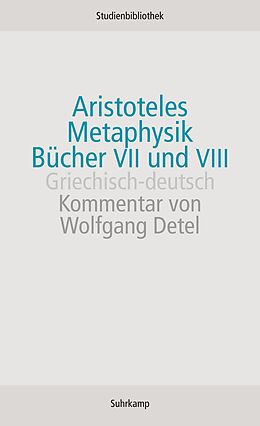 Kartonierter Einband Metaphysik. Bücher VII und VIII von Aristoteles