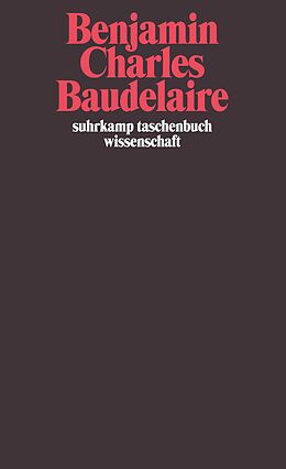 Kartonierter Einband Charles Baudelaire von Walter Benjamin