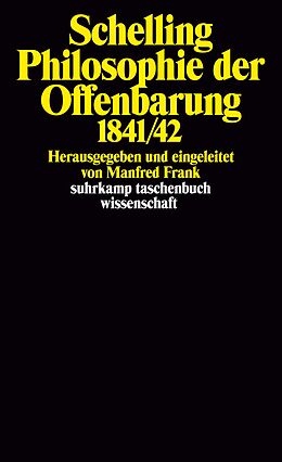 Kartonierter Einband Philosophie der Offenbarung von Friedrich Wilhelm Joseph von Schelling