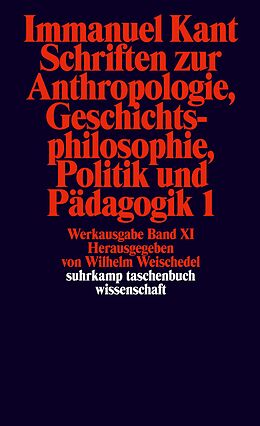 Couverture cartonnée Werkausgabe in 12 Bänden de Immanuel Kant