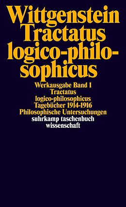 Kartonierter Einband Werkausgabe in 8 Bänden. von Ludwig Wittgenstein