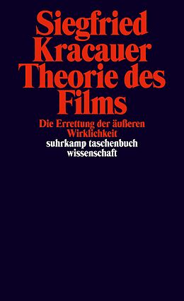 Kartonierter Einband Theorie des Films von Siegfried Kracauer