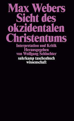 Kartonierter Einband Max Webers Sicht des okzidentalen Christentums von 