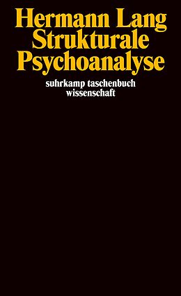 Kartonierter Einband Strukturale Psychoanalyse von Hermann Lang