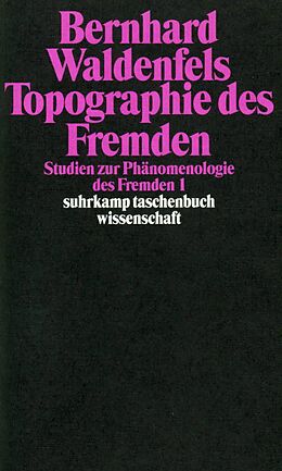 Kartonierter Einband Topographie des Fremden von Bernhard Waldenfels