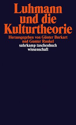 Kartonierter Einband Luhmann und die Kulturtheorie von 