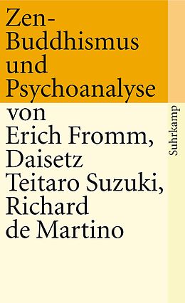 Kartonierter Einband Zen-Buddhismus und Psychoanalyse von Erich Fromm, Richard de Martino, Daisetz Teitaro Suzuki