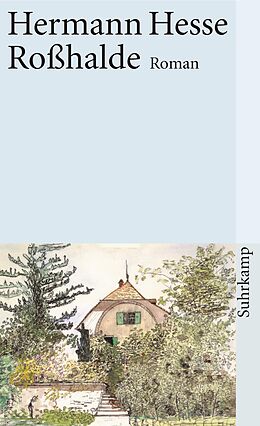 Kartonierter Einband Roßhalde von Hermann Hesse