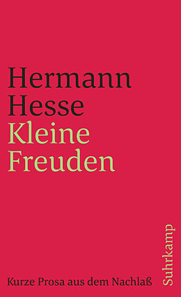 Kartonierter Einband Kleine Freuden von Hermann Hesse