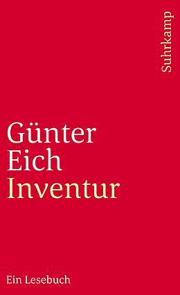 Kartonierter Einband Inventur von Günter Eich