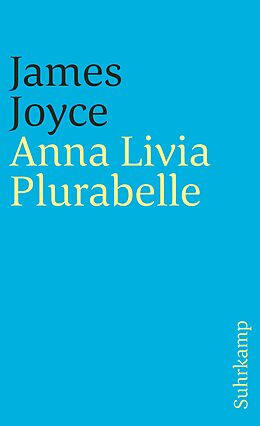 Kartonierter Einband Anna Livia Plurabelle von James Joyce