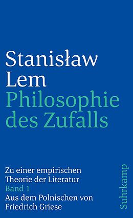Kartonierter Einband Philosophie des Zufalls von Stanisaw Lem