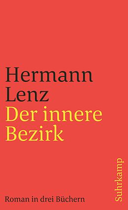 Kartonierter Einband Der innere Bezirk von Hermann Lenz