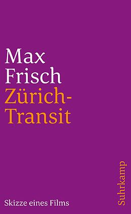 Kartonierter Einband Zürich-Transit von Max Frisch