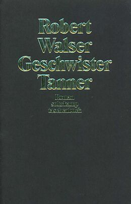 Kartonierter Einband Geschwister Tanner von Robert Walser