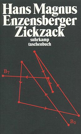 Kartonierter Einband Zickzack von Hans Magnus Enzensberger