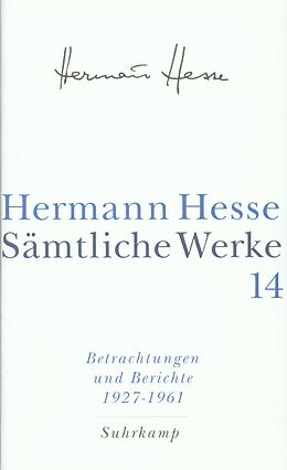 Fester Einband Sämtliche Werke in 20 Bänden und einem Registerband von Hermann Hesse