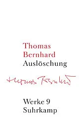 Leinen-Einband Werke in 22 Bänden von Thomas Bernhard