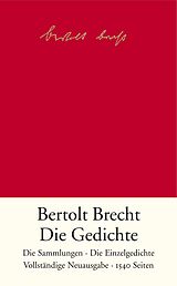 Fester Einband Die Gedichte von Bertolt Brecht