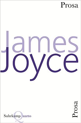 Kartonierter Einband Prosa von James Joyce