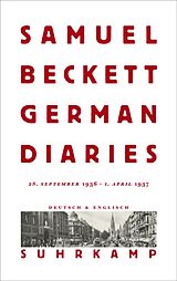 Fester Einband German Diaries von Samuel Beckett