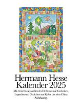 Kalender Kalender 2025 von Hermann Hesse
