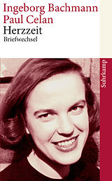 Kartonierter Einband Herzzeit von Ingeborg Bachmann, Paul Celan