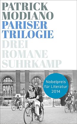 Kartonierter Einband Pariser Trilogie. Abendgesellschaft, Außenbezirke, Familienstammbuch von Patrick Modiano