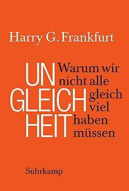 Fester Einband Ungleichheit von Harry G. Frankfurt