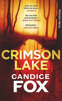 Kartonierter Einband Crimson Lake von Candice Fox