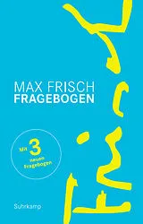 Fester Einband Fragebogen von Max Frisch