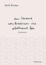 Kartonierter Einband »Am Strand von Bochum ist allerhand los« von Jurek Becker