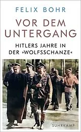 Kartonierter Einband Vor dem Untergang von Felix Bohr