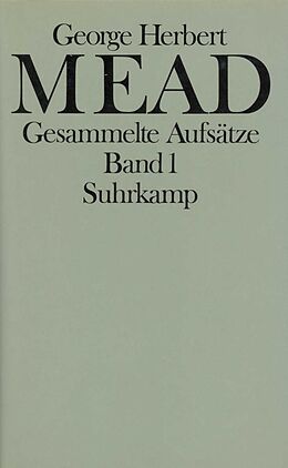 Fester Einband Gesammelte Aufsätze von George Herbert Mead