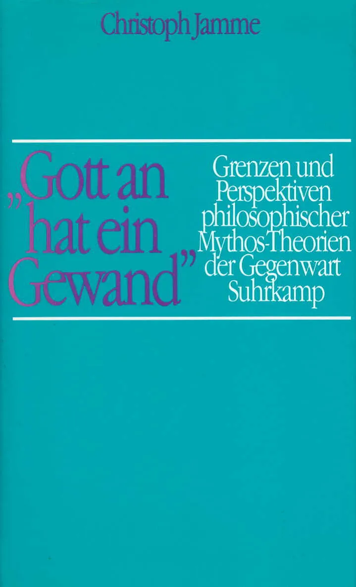 »Gott an hat ein Gewand«.