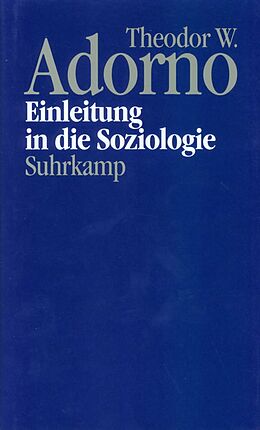 Fester Einband Nachgelassene Schriften. Abteilung IV: Vorlesungen von Theodor W. Adorno