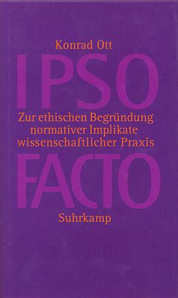 Fester Einband IPSO FACTO von Konrad Ott
