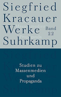 Fester Einband Werke in neun Bänden von Siegfried Kracauer