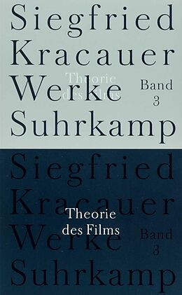 Kartonierter Einband Werke in neun Bänden von Siegfried Kracauer