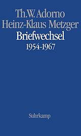 Leinen-Einband Musikalischer Briefwechsel (AT) von Theodor W. Adorno, Heinz-Klaus Metzger