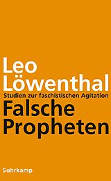 Kartonierter Einband Falsche Propheten von Leo Löwenthal