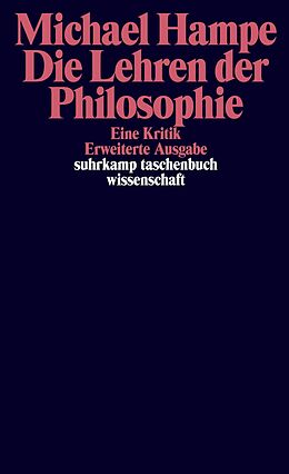 E-Book (epub) Die Lehren der Philosophie von Michael Hampe