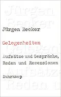 E-Book (epub) Gelegenheiten von Jürgen Becker
