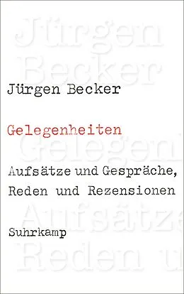 E-Book (epub) Gelegenheiten von Jürgen Becker