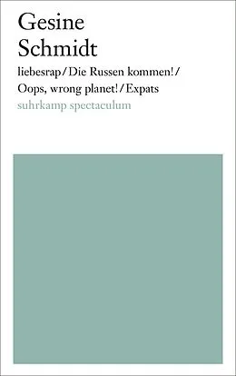 E-Book (epub) liebesrap / Oops, wrong planet! / Expats / Bier, Blut und Bundesbrüder von Gesine Schmidt