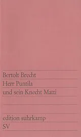 E-Book (epub) Herr Puntila und sein Knecht Matti von Bertolt Brecht
