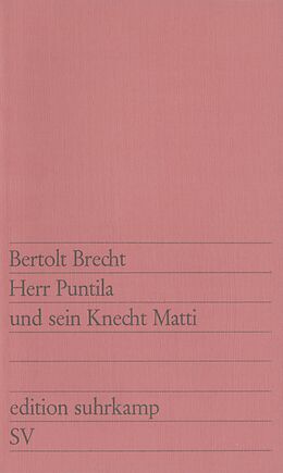 E-Book (epub) Herr Puntila und sein Knecht Matti von Bertolt Brecht