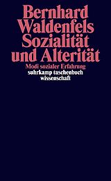 E-Book (epub) Sozialität und Alterität von Bernhard Waldenfels